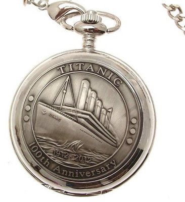 Titanic pocket pewter fronted quartz mechanism design 64