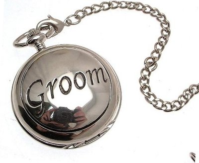 uAEW Pocket - Solid pewter fronted quartz pocket - Groom design 49 