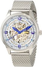 Akribos XXIV AKR446SS "Bravura Saturnos Elite" Automatic Stainless Mesh