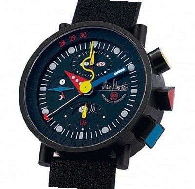 Alain Silberstein Black Krono