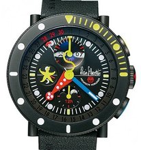 Alain Silberstein Klassik Collection Black Marine Krono