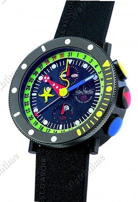 Alain Silberstein Tourbillons D Black Marine Krono