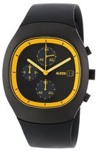 Alessi AL21011 Ray Chronograph and Polyurethane Black Designed by Stefano Giovannoni