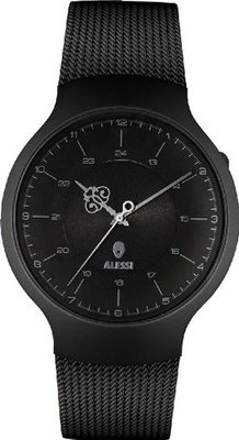 Alessi AL27002 Dressed Wrist in Stainless Steel and Metal, Black