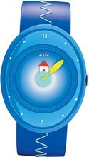 Alessi Kids' AL20000 Millennium Jr. Blue Strap with House
