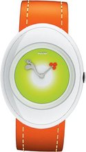 Alessi Kids' AL20003 Millennium Jr. Orange Strap with Bird
