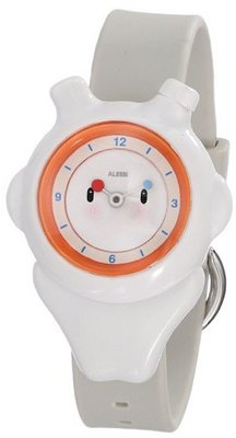 Alessi Kids' AL23001 Space-Bimba Polyurethane White Designed by Miriam Mirri