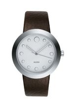 Alessi Unisex AL16001 .it Automatic Brown Leather Strap