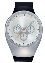 Alessi Unisex AL17011 Arc Chronograph Black Strap