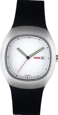 Alessi Unisex AL21000 Black and Silver Analog Sport
