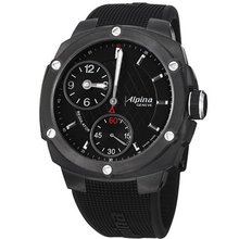 Alpina Adventure Avalanche Extreme Regulator Black Rubber Strap Mechanical AL-650LBBB5FBAE6