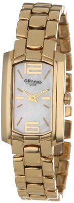 Altanus Geneve 16094G-01 Chic Stainless Steel Rose Gold Plated Quartz