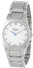 Altanus Geneve 16104-02 Chic Swiss Stainless Steel Quartz White Dial Sapphire Glass