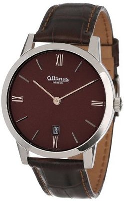 Altanus Geneve 7889-01 Master Slim Swiss Quartz Stainless Steel and Sapphire Glass