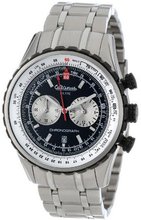 Altanus Geneve 7909B-01 Elite Chronograph Stainless Steel Case and Bracelet