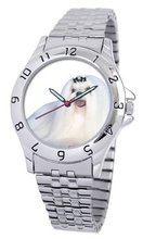 American Kennel Club D1708S243 Maltese Silver-Tone Expansion Band