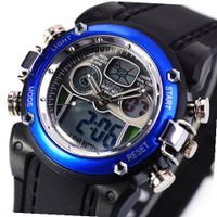AMPM24 Oshen Blue Date Day Alarm  Digital Sport Wrist OHS017
