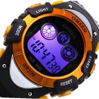 AMPM24 Oshen Orange Date Alarm 7 Modes Backlights Multifunction Sport Rubber OHS047