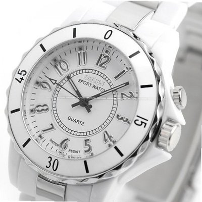 AMPM24 Oshen White Sport Fashion Led Multi-Color Backlight Lady Girl Plastic Gift OHS001