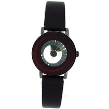 Anaii Pink Instinct Crystal Flip Open Black Strap Ladies Fashion AP526