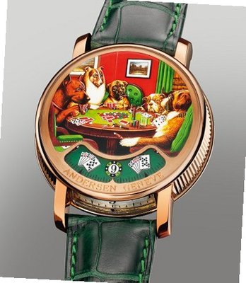 Andersen Geneve Montre à Tact Montre à Tact Poker