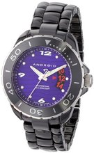 Android AD418AKPU Exotic Divemaster Quartz Ceramic Purple