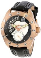 Android AD425BRKL Concept T Swiss Retrograde Multifunction Rose-Tone Black