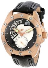 Android AD425BRKL Concept T Swiss Retrograde Multifunction Rose-Tone Black