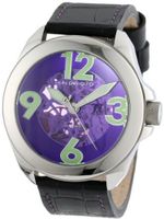 Android AD478APU Concept T 2 Skeleton Automatic Purple Domed Crystal