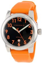 Android AD495ARG Amoeba Automatic Black Dial Orange Strap