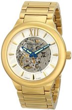 Android AD509BG Radius Skeleton Automatic Gold Tone Bracelet