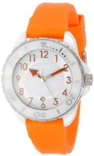 Android AD512AWRG Exotic White Ceramic Orange Rubber Strap