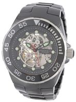Android AD550AKS Hercules Ceramic Skeleton, Seagull TY2809 Silver Tone Skeletonized Automatic Movement 21 Jewels
