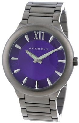 Android AD668BKPU Radius Ion-Plated Gunmetal Brushed Case