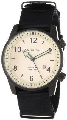 Android Unisex AD377BKW Octopus Nato Edition Japanese Quartz Miyota 2115