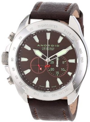 Android Unisex AD647ABN Velocity Lefty Chronograph Tachymeter Indicators on Bezel