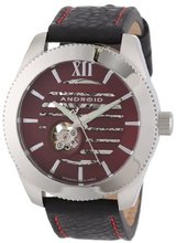 Android Unisex AD662BR Venona Skeleton Automatic Cut Out Dial Polished Bezel