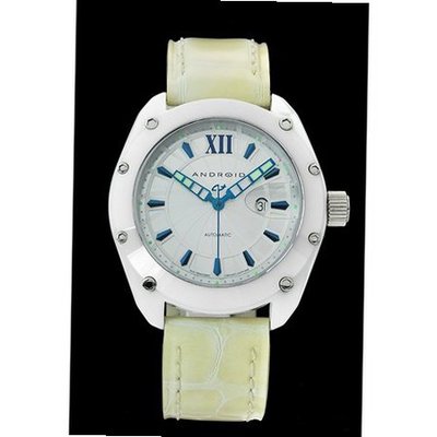 Android Virtuoso Ceramic Limited Edition Swiss Automatic Leather Strap