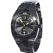 Animal WW3WC011-002 Surfmaster Black Steel Integral Bracelet