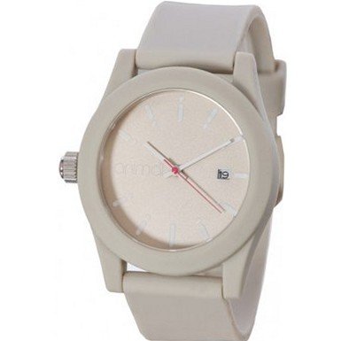 Animal WW3WC045-Z68 Ladies Alvia Putty Grey Silikone Strap