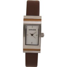Animal WWSV18A-167 Ladies Cat White Tan