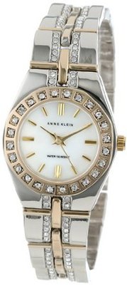 Anne Klein 10-7977MPTT Swarovski Crystal Accented Two-Tone