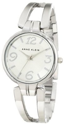 Anne Klein 10/9813SVSV Silver-Tone Bangle