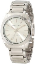 Anne Klein AK/1061SVSV Round Silver Tone