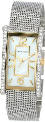 Anne Klein AK/1271MPTT Two-Tone Swarovski Crystal-Accented