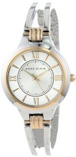 Anne Klein AK/1441SVTT Two-Tone Open Bangle