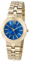 Anne Klein AK/1494BLGB Vibrant Blue Dial Gold-Tone Bracelet Dress