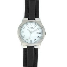 ANTON RUSANO Silver-tone Round Faced with White Dial. Model: AR-1007M