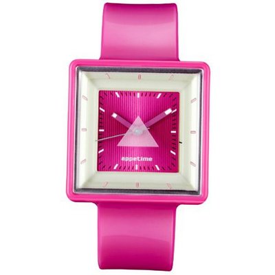 Square Ladies with Hot Pink Band