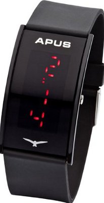 APUS Gamma Black-Red LED Very Light